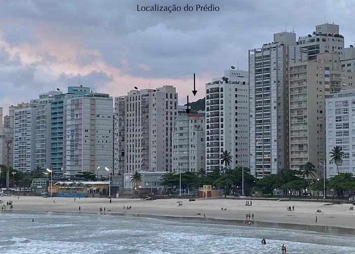Guaruja - Orla Da Praia, Frente Mar Pitangueiras
